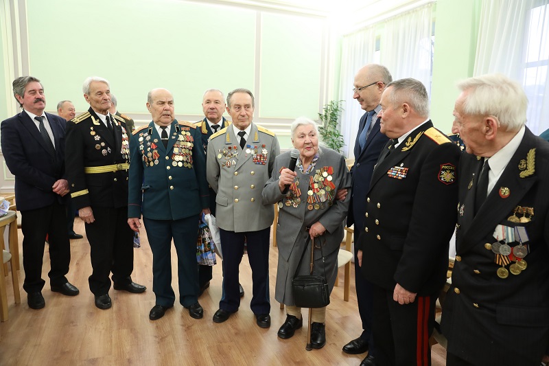 Встреча ветеранов, посвященная Дню Защитника Отечества